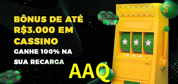 AAQ melhor bônus de depósito